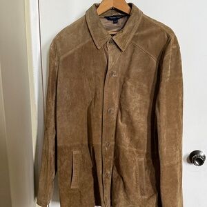 Denver Hayes Brown Suede Shirt Jacket